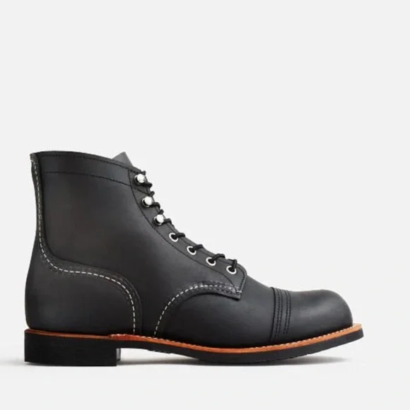 Red Wing Men's Heritage 6 Iron Ranger Leather Men's Boots - Picture 2 of 7